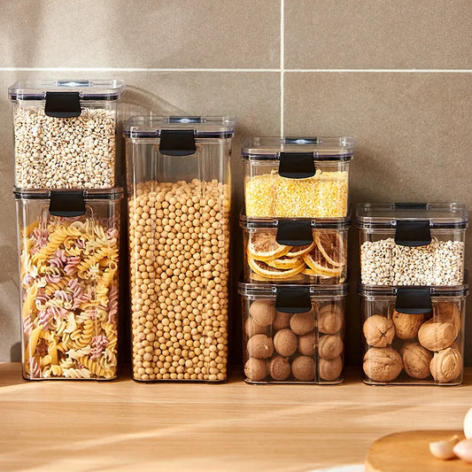 Moisture-proof Storage Box Kitchen Jars Set